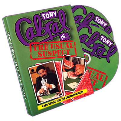 (image for) Tony Cabral - The Usual Suspect (1-2) (DVD)