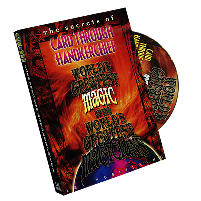 (image for) World's Greatest Magic - Card Through Handkerchief (DVD)
